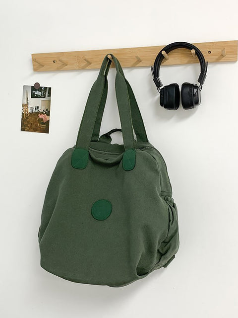 Casual Canvas Large Capacity Backpack