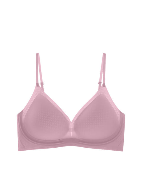 Women Casual Pure Color Push-up Bra